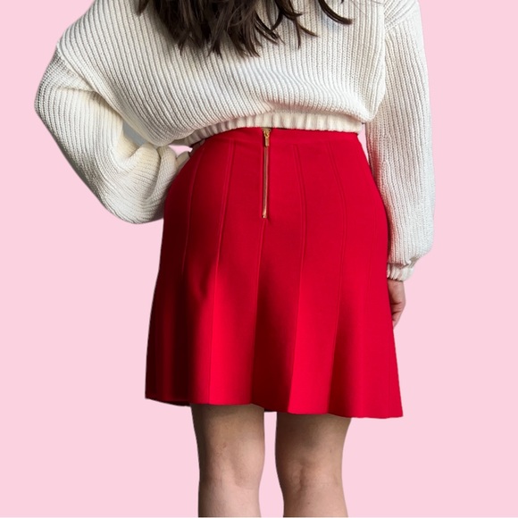 Bebe pleated Red Skirt, medium size - Picture 6 of 12